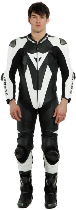 Dainese / ダイネーゼ LAGUNA SECA 5 1PC レザースーツ パーフォレーション ブラック/ホワイト | 201513467-622