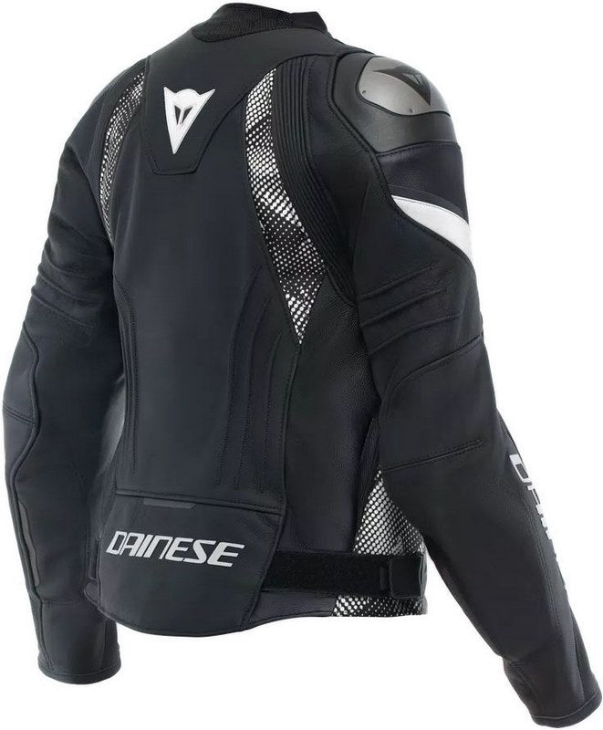 Dainese / ダイネーゼ AVRO 5 レザージャケット レディース ブラック/ブラック/ホワイト | 2015300002-948