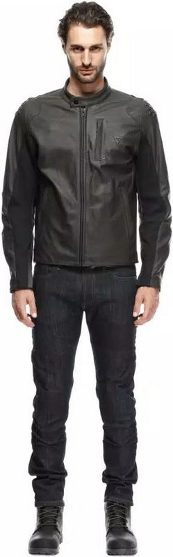 Dainese / ダイネーゼ ISTRICE PERF. レザージャケット ダークブラウン | 2015300007-005