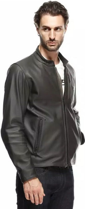 Dainese / ダイネーゼ FULCRO レザージャケット ダークブラウン | 2015300008-005