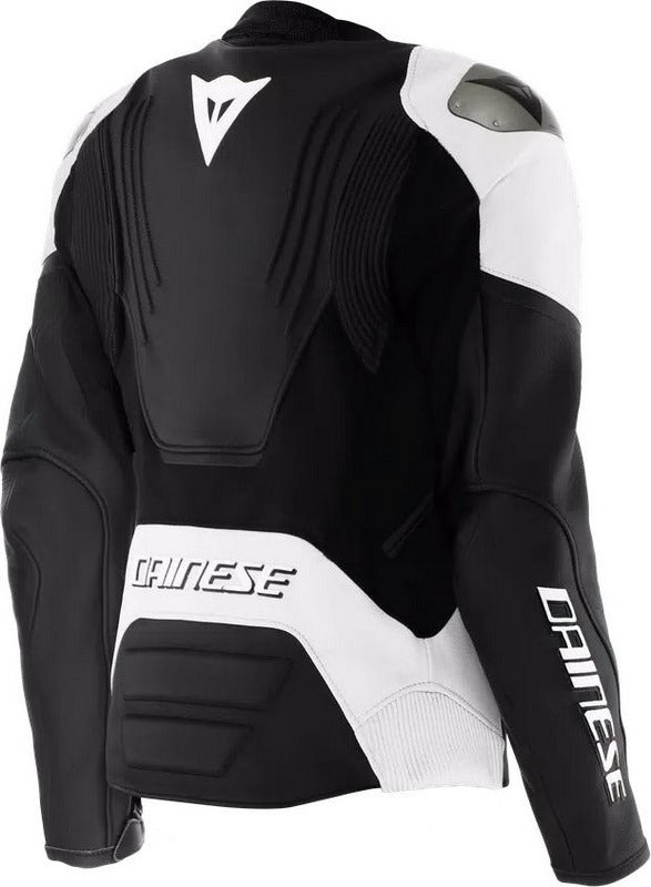 Dainese / ダイネーゼ RACING 5 レザージャケット レディース ブラック/ホワイト | 2015300034-622