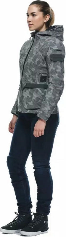 Dainese / ダイネーゼ CENTRALE ABSØLUTESHELL PRO ジャケット レディース LONDON FOG CAMO DOTS | 2016500006-54L