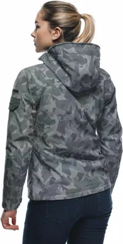 Dainese / ダイネーゼ CENTRALE ABSØLUTESHELL PRO ジャケット レディース LONDON FOG CAMO DOTS | 2016500006-54L