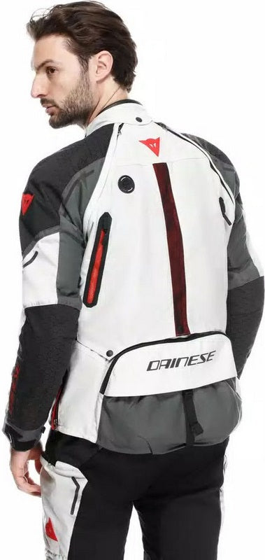 Dainese / ダイネーゼ SUPER ADVENTURE アブソリュートシェルジャケット グレイシャーグレー/IRON-GATE/レッド | 2016500012-29J