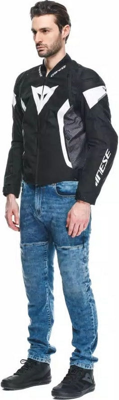 Dainese / ダイネーゼ AVRO 5 TEX ジャケット ブラック/ホワイト/ブラック | 2017300006-O45