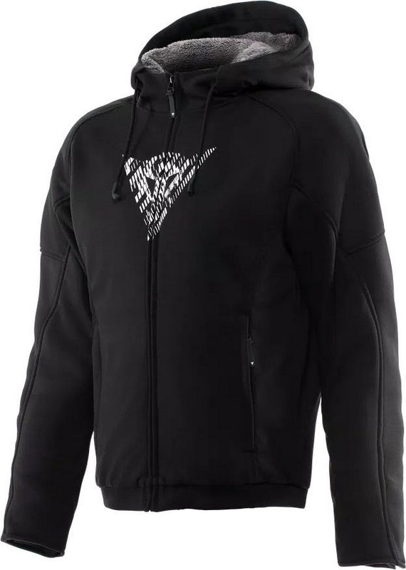 Dainese / ダイネーゼ BOVISA SAFETY フーディー FULL ZIP ブラック/ホワイト | 2017300021-622