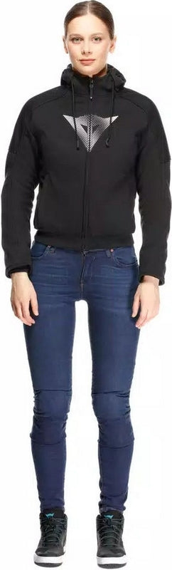 Dainese / ダイネーゼ DAEMON-X SAFETY フーディー FULL ZIP レディース ブラック | 2017300022-001