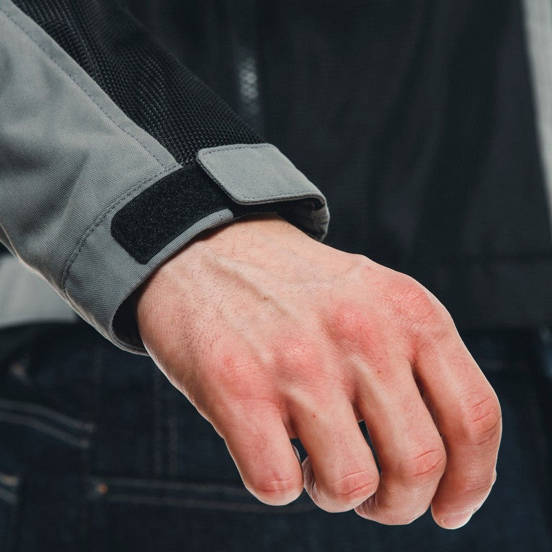 Dainese / ダイネーゼ SEVILLA AIR テックス ジャケット  ブラック/チャコールグレイ | 201735243G36017