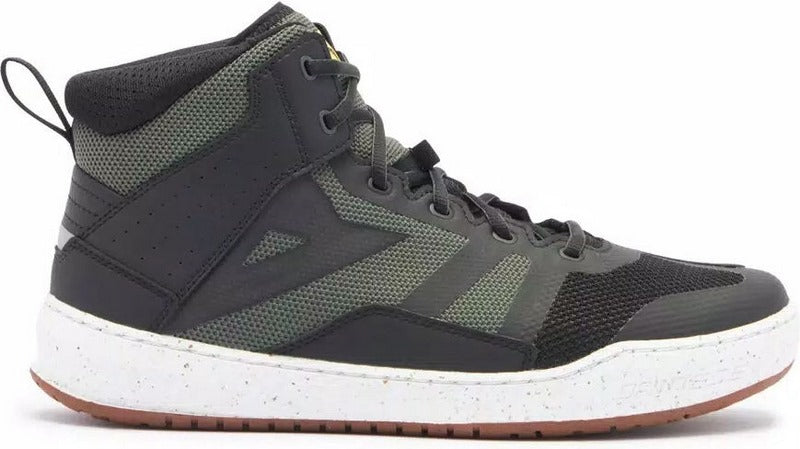 Dainese / ダイネーゼ SUBURB AIR シューズ ブラック/ホワイト/ARMY グリーン | 2017700011-50J