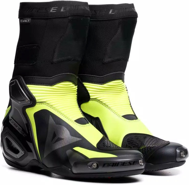 Dainese / ダイネーゼ AXIAL 2 ブーツ ブラック/フルオイエロー | 2017900052-620