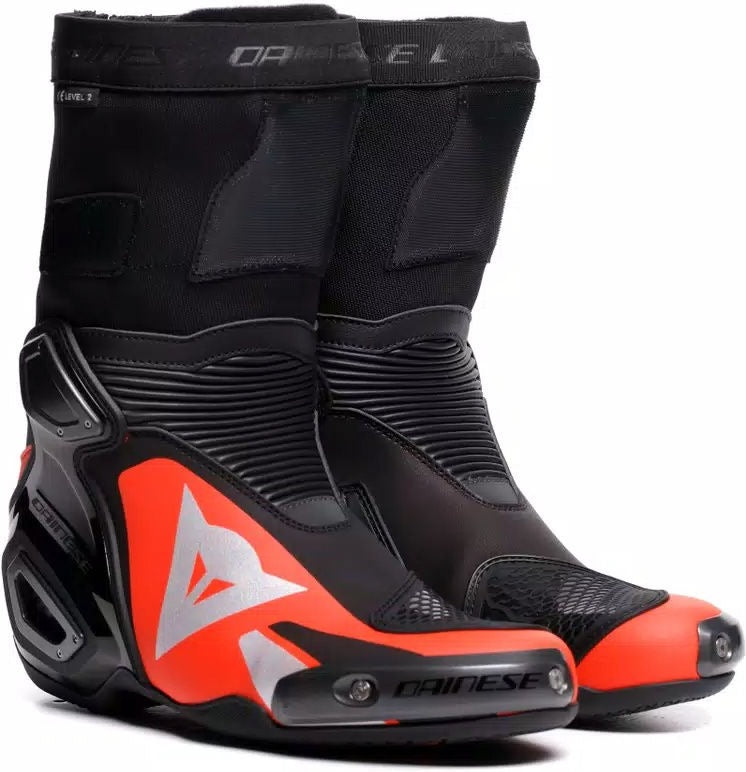 Dainese / ダイネーゼ AXIAL 2 ブーツ ブラック/フルオレッド | 2017900052-628