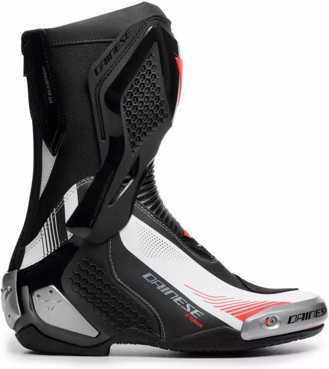Dainese / ダイネーゼ TORQUE 4 ブーツ レディース ブラック/ホワイト/フルオレッド | 2017900087-N32