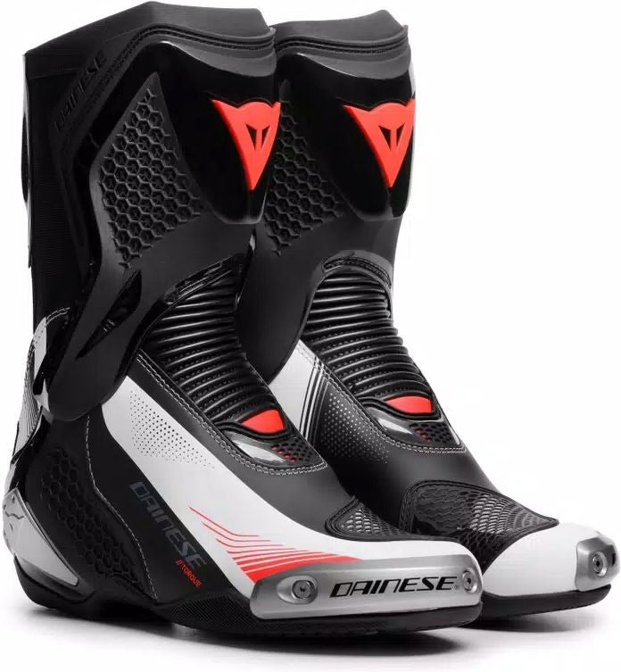 Dainese / ダイネーゼ TORQUE 4 ブーツ レディース ブラック/ホワイト/フルオレッド | 2017900087-N32