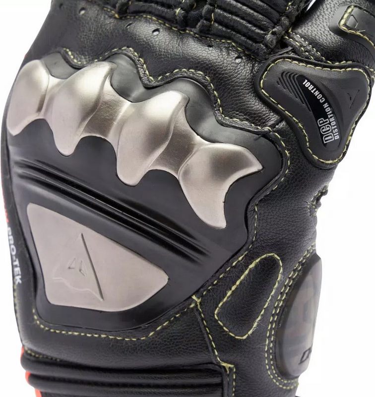 Dainese / ダイネーゼ FULL METAL 7 グローブ ブラック/フルオレッド | 2018100014-628