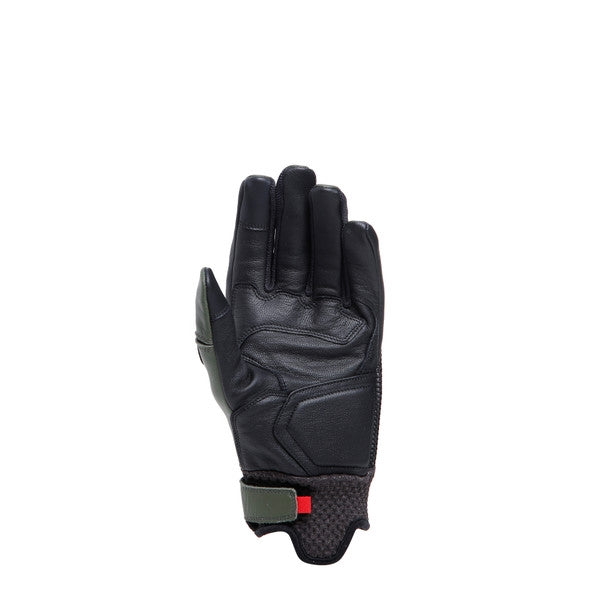 Dainese / ダイネーゼ Karakum Ergo-Tek Gloves Black/Army-Grren | 201815968-70H