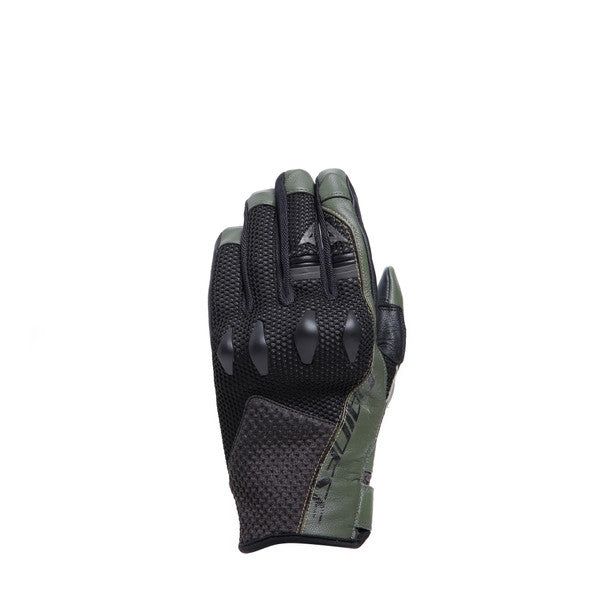 Dainese / ダイネーゼ Karakum Ergo-Tek Gloves Black/Army-Grren | 201815968-70H