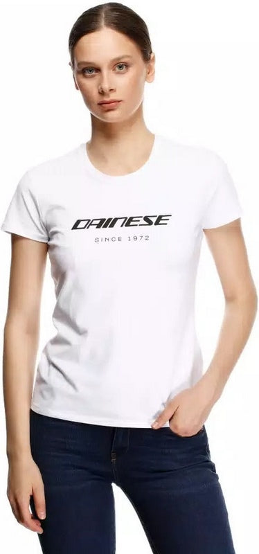 Dainese / ダイネーゼ ESSENCE WORDMARK Tシャツ レディース ホワイト | 2018900080-003