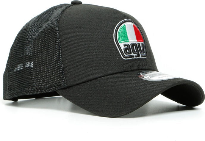 Dainese / ダイネーゼ AGV 9FORTY TRUCKER スナップバックキャップ BLACK | 201990083001001