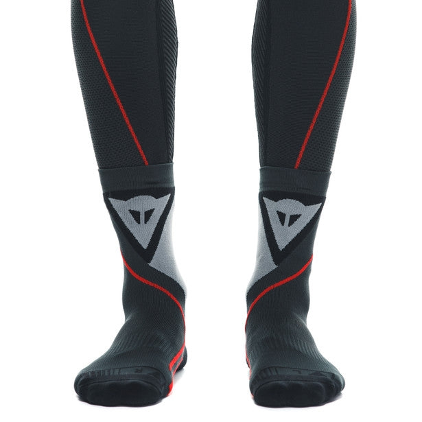 Dainese / ダイネーゼ Thermo Mid Socks Black/Red | 201996274-606