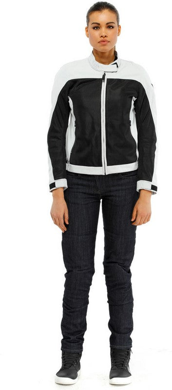 Dainese / ダイネーゼ SEVILLA AIR レディテックス ジャケット  ブラック/グラシアーグレイ | 202735243U87003