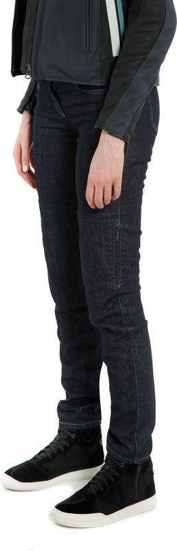 Dainese / ダイネーゼ DENIM スリム レディテックス パンツ  ブルー | 202755154008003