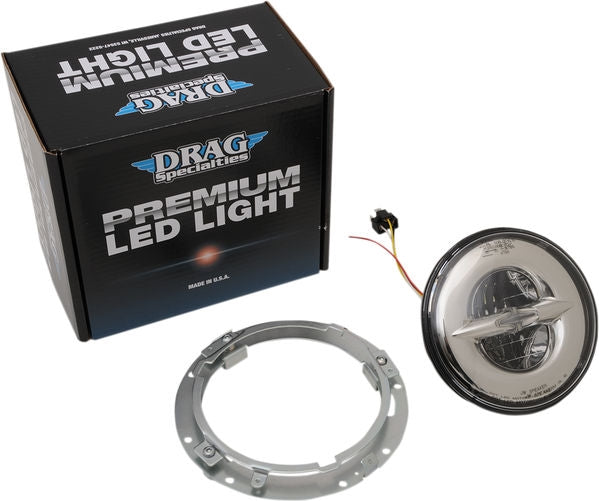 Drag Specialties HDLIGHT 7 REFL KT CH -13 ECE | 0555844