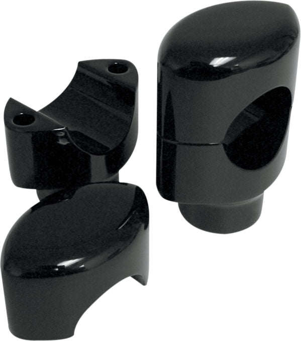 Drag Specialties RISERS BIG BUF 1.5 BLK | 0602-0466