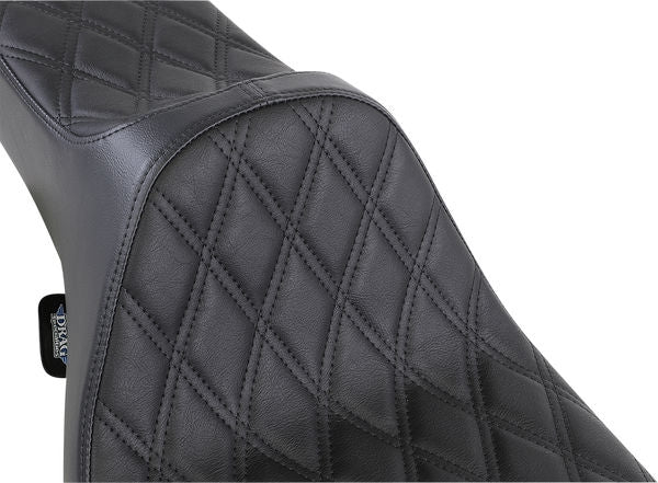 Drag Specialties SEAT PRED 3 EX RCH DD BLK | 08011369