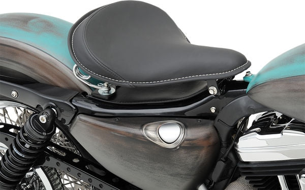 Drag Specialties SEAT SOLO LG LEATHER BLK | 0806-0048