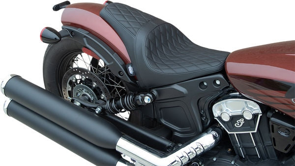 Drag Specialties SEAT 3/4 SOLO DIABLK SCT | 0810-2255