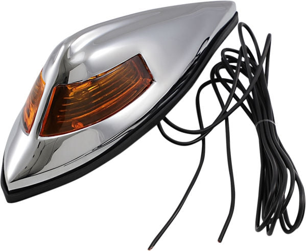 Drag Specialties NOST AMBER FR FNDR LITE | 12-0025-BC312