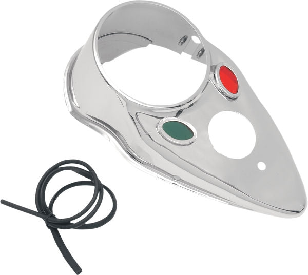 Drag Specialties CATEYE DASH COVER | 12-0034