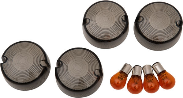 Drag Specialties SMOKED DOME LENS 86-01 | 12-0202