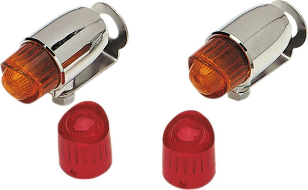 Drag Specialties PONY LIGHTS SINGLE FIL | 126051ASRSBC242