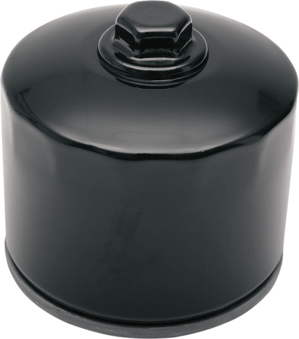 Drag Specialties FILTER OIL BLK W/NUT | 14-0004BK