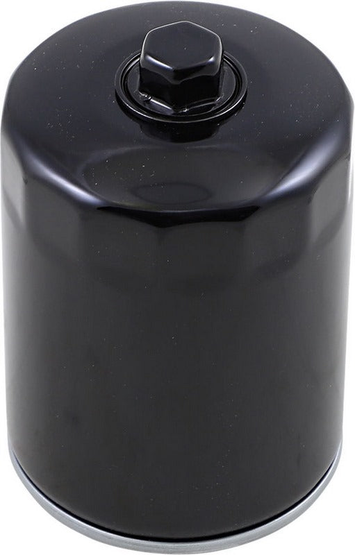 Drag Specialties FILTER OIL BLK W/NUT M8 | 14-0020BKNU