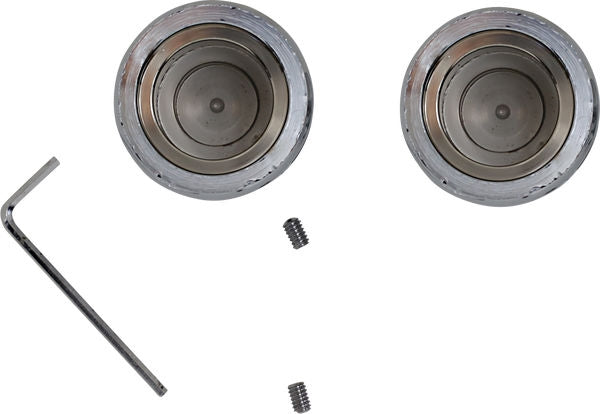 Drag Specialties AXLE CAP FRONT CHROME | 16-0217-BC114