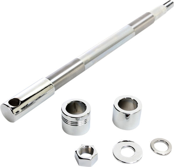 Drag Specialties AXLE FRT CHR 00-06 FXST | 16-0317NU