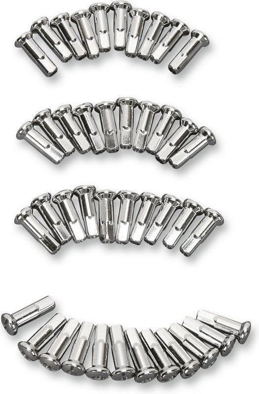 Drag Specialties CHR X-LONG SPOKE NIPPLES | 16-0500SE42-HC3