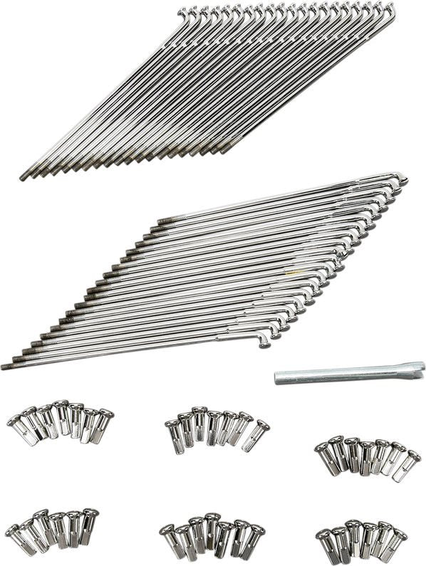 Drag Specialties CHR SPOKES STL HUB 21D-C | 16-0504-BC629