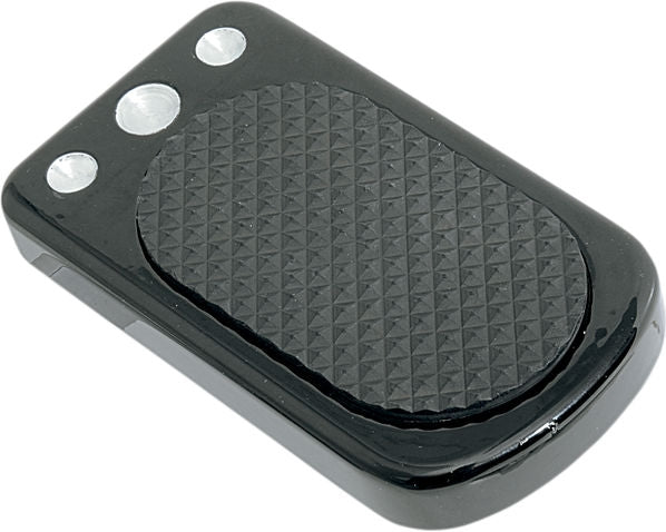 Drag Specialties PAD BRK PEDAL BLK 83-13FL | 1610-0195