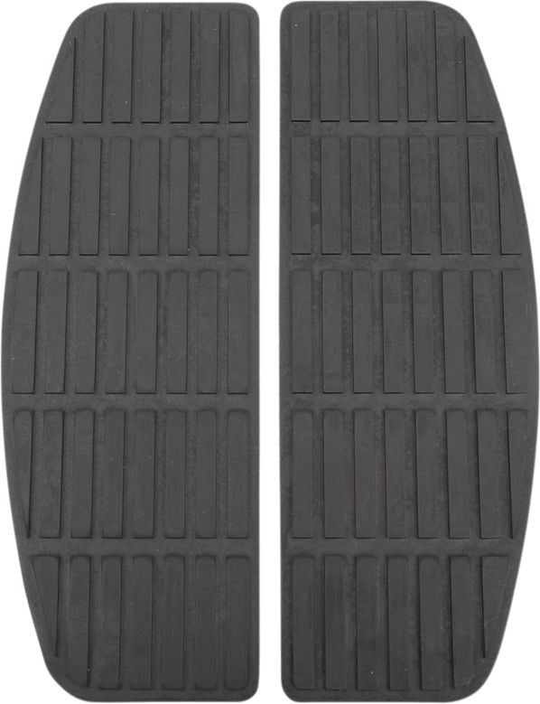 Drag Specialties REPL FLOORBOARD RUB RECT | 17-0414R-PBLAB2