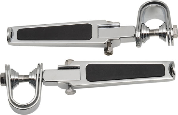 Drag Specialties U-CLMP RUB INLAY FTPEGS | 17-6452BXLB1