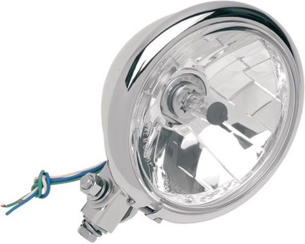 Drag Specialties HEAD LT.5-3/4CLR BTM MNT | 20-6035E