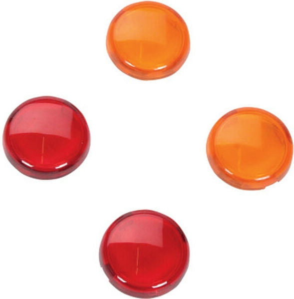 Drag Specialties LENS KIT AMB/RED MINI-DUE | 20-6390AE/R
