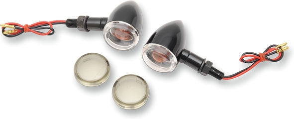 Drag Specialties LIGHT MINI-DEUCE BLK SMK | 20-6390BC/MI