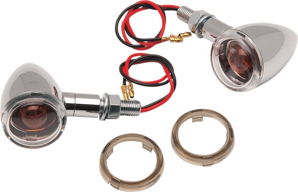 Drag Specialties LIGHT MINI-DEUCE CLR/SMK | 20-6390C/M1