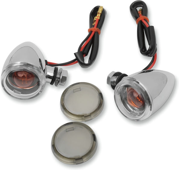Drag Specialties LIGHT MINI-DEUCE CLR/SMK | 20-6390C/MH