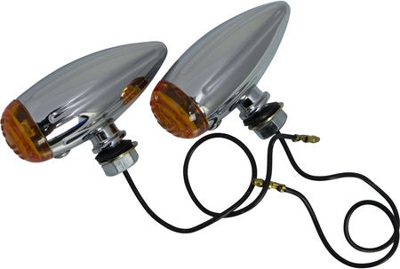 Drag Specialties BAL-MIL AMBER MRKR LIGHTS | 20-6589BAE