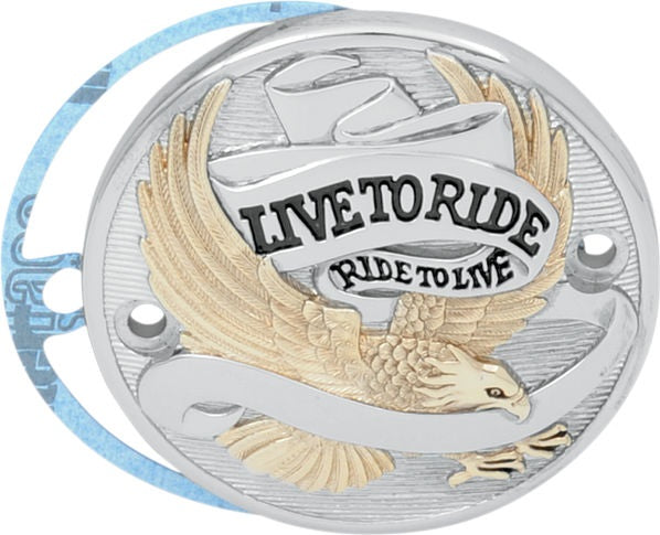 Drag Specialties PTS COVER2-H LTR GLD70-22 | 30-0152CA